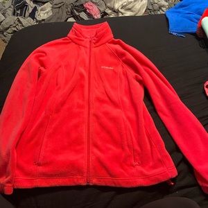 Hot pink Columbia jacket